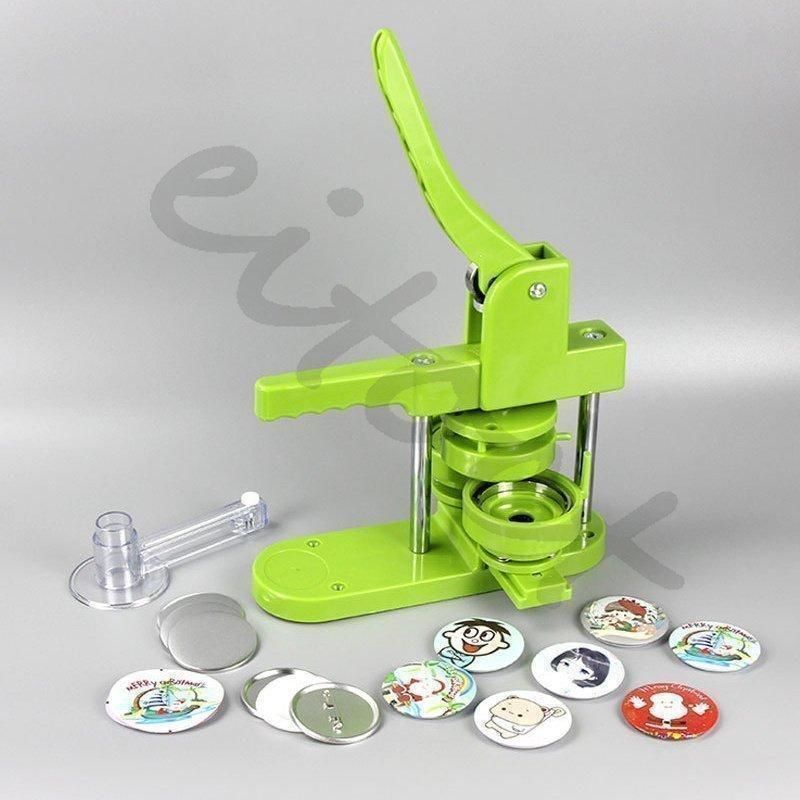 缶バッチマシーン 缶バッジマシン25 32 37 44 58ｍｍ 100個材料付き 製作キット おしゃれ かわいい パーツ 手作り 家庭用 業務用