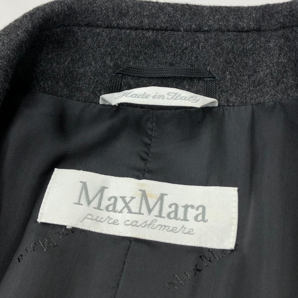 いいねするなら買ってください様✨タグ付新品✨マックスマーラカシミヤ100% Max Mara - 【Max Mara】 (M)新品 赤タグ イタリア製 無地