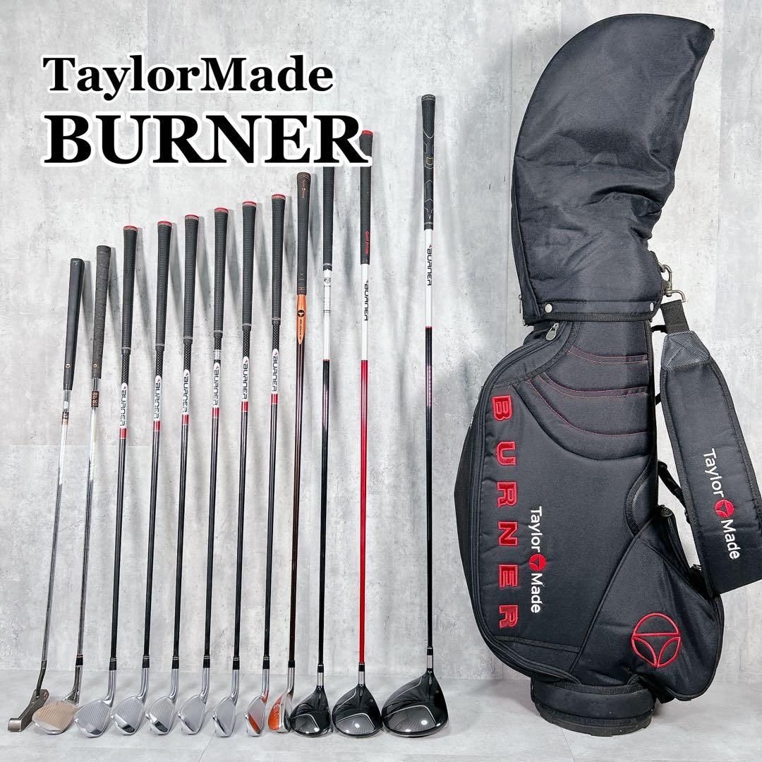 X500 テーラーメイド バーナー メンズ ゴルフクラブセット 13点 X500 テーラーメイド バーナー メンズ ゴルフクラブセット 13点