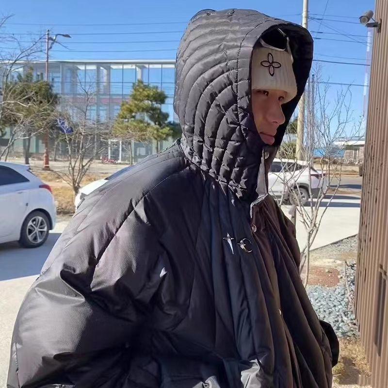 THUG CLUB TC Cave Goose Down Jacket ダウン ジャケット ブラック  