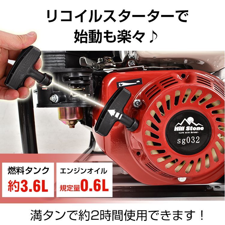 全揚程32m 6.5馬力