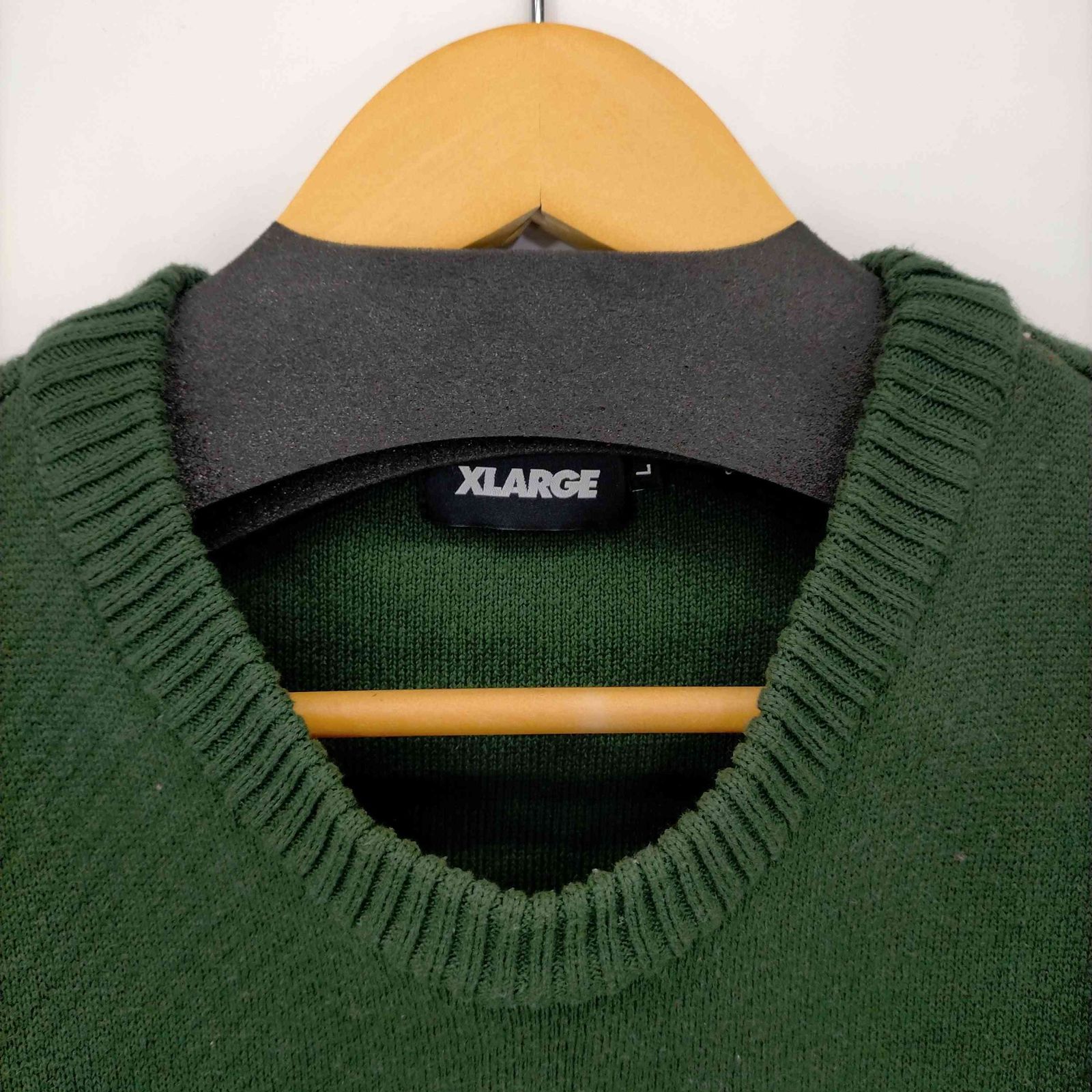 エクストララージ XLARGE 23AW BURNING MONSTER CREWNECK KNIT メンズ JPN：L