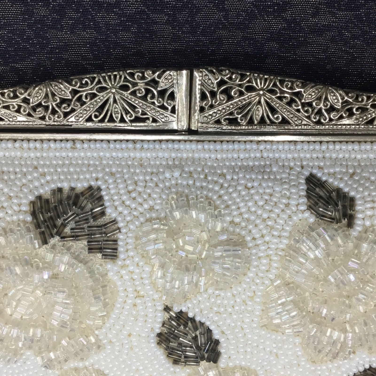 Kintetsu 🔷 和装バッグ ☆ 昭和レトロ 豪華 ビーズ バッグ