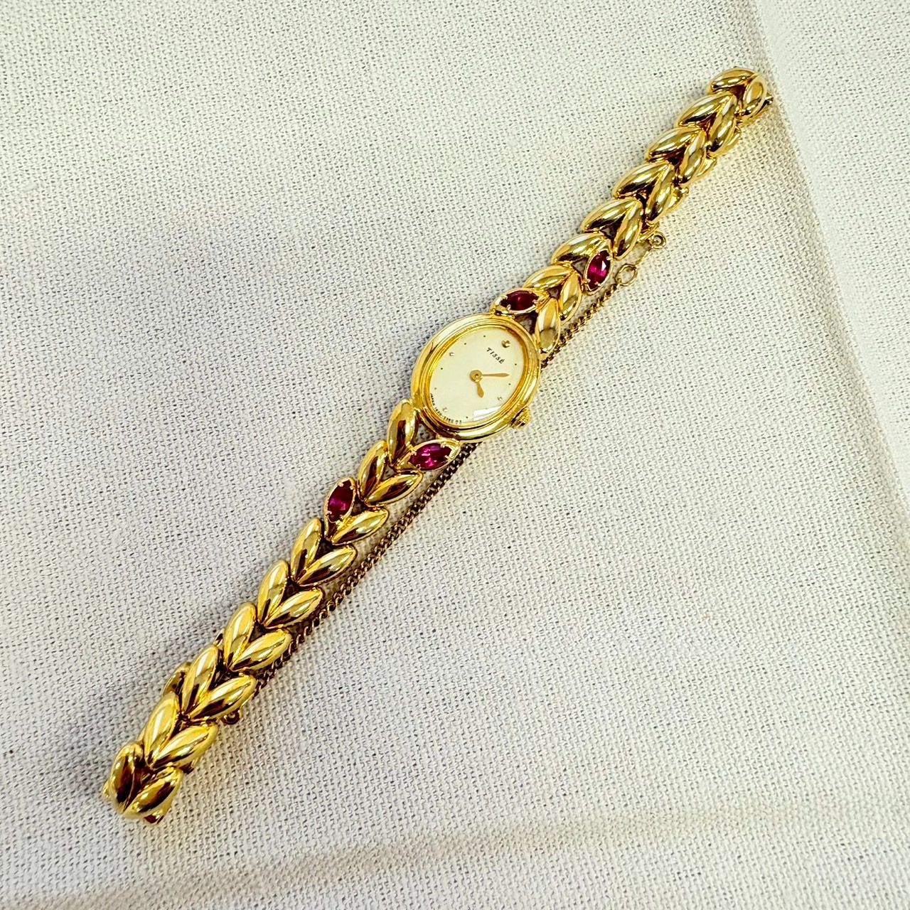 電池交換済み・稼働品】SEIKO TISSE レディース 腕時計 ゴールド