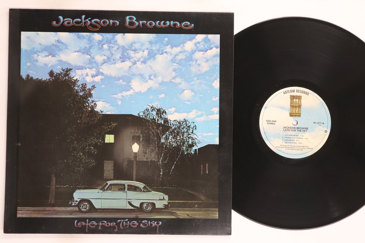 米LP Jackson Browne Late For The Sky 7E1017 ASYLUM /00260
