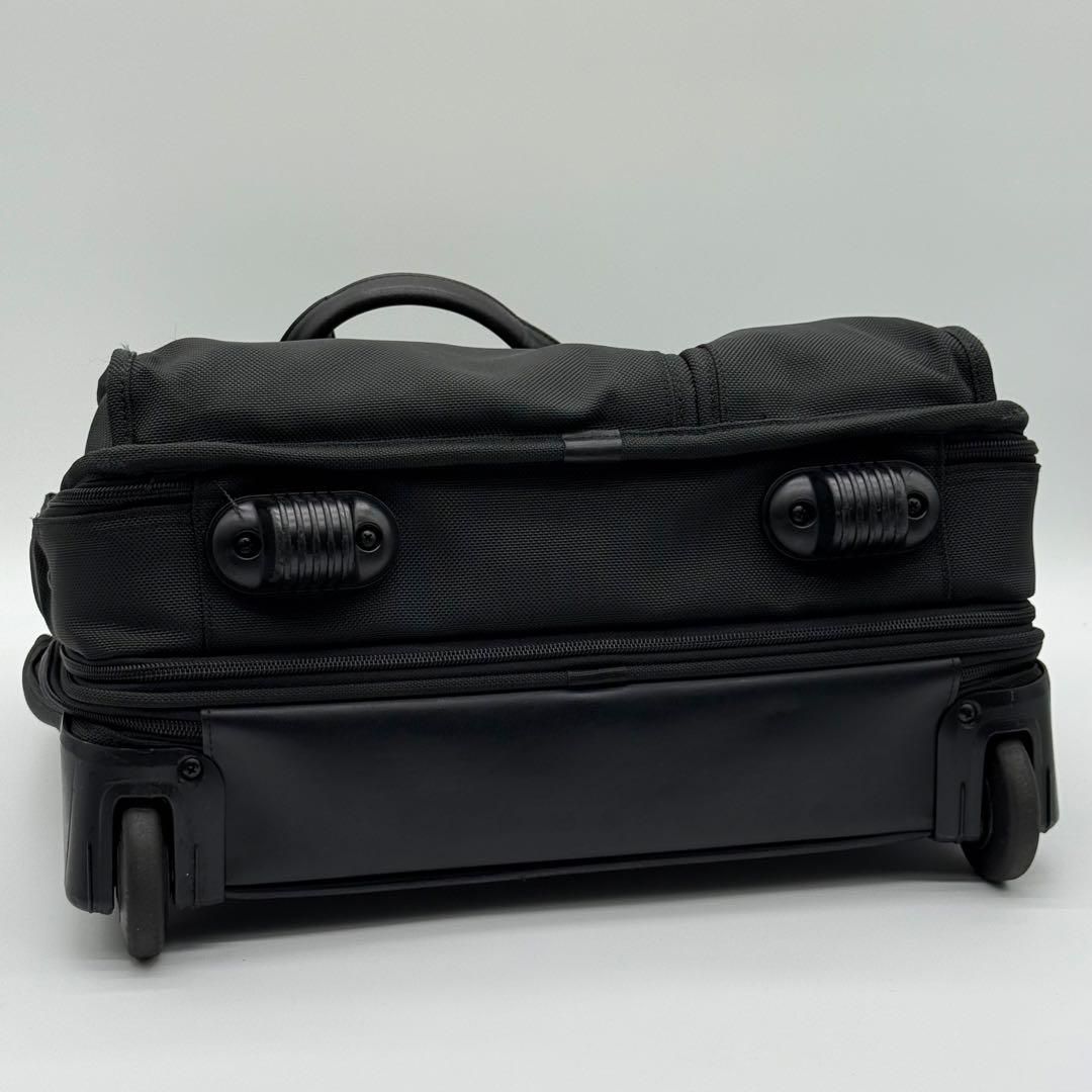 美品】TUMI Alpha キャリーケース ビジネスバッグ ナイロン 黒色