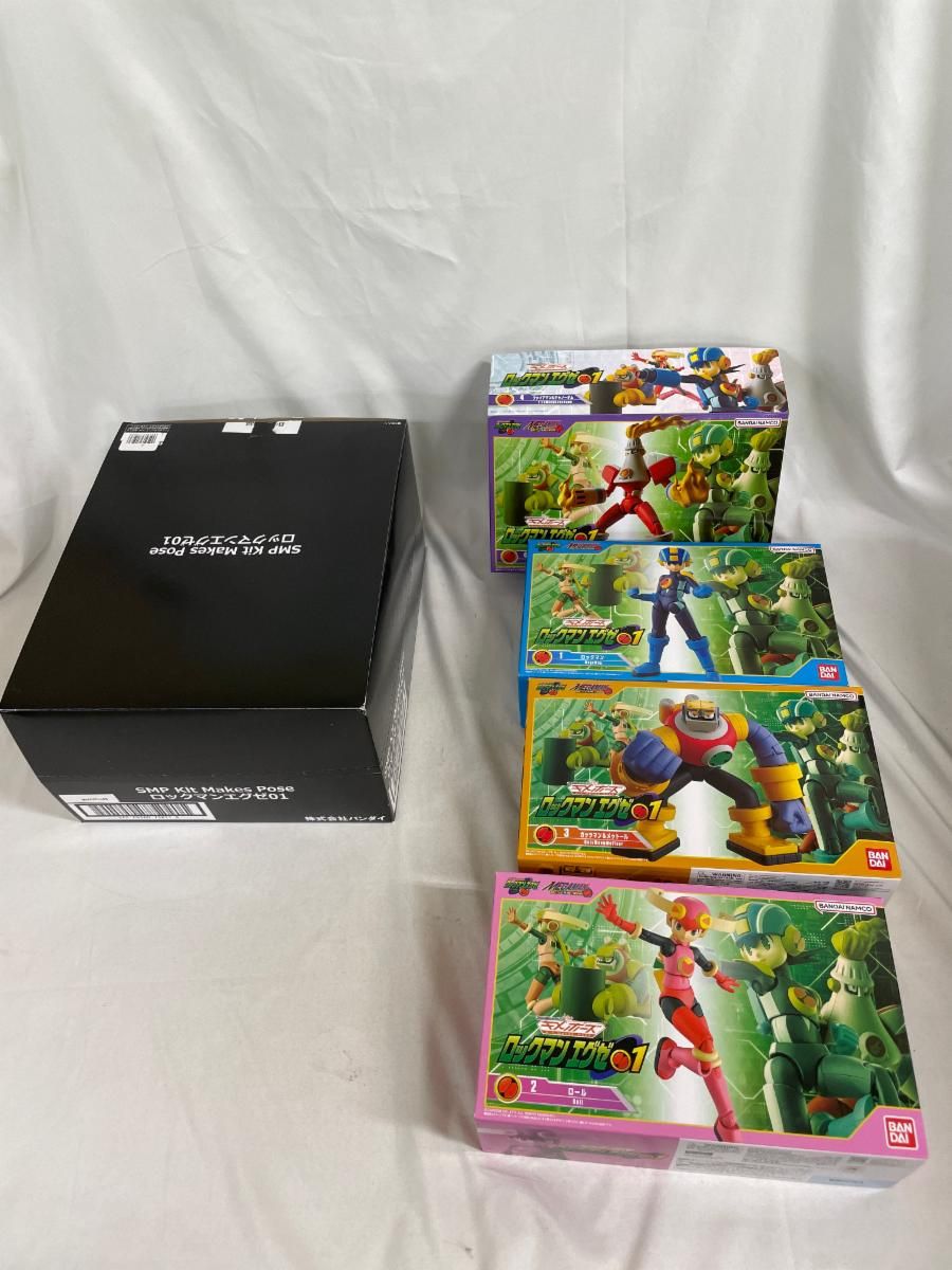 食玩 全4種セット SMP Kit Makes Pose ロックマンエグゼ 01