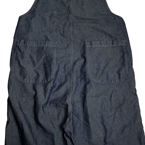 OUTIL ウティ リネン混 デニムオーバーオール サロペット ボトムス