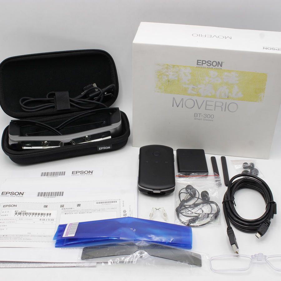 EPSON MOVERIO スマートグラス 有機ELパネル ハイビジョン対応