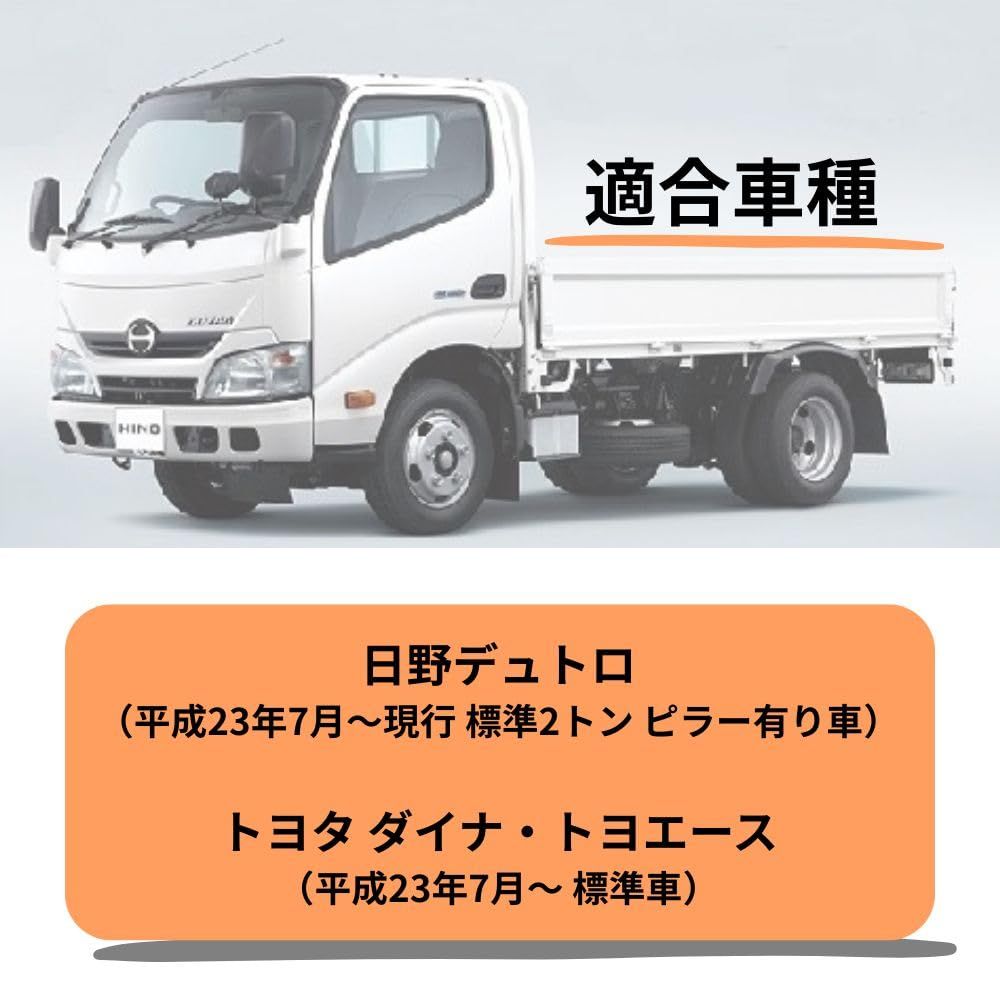 新型対応! 日野 デュトロ/トヨタ ダイナトラック、トヨエース 標準車