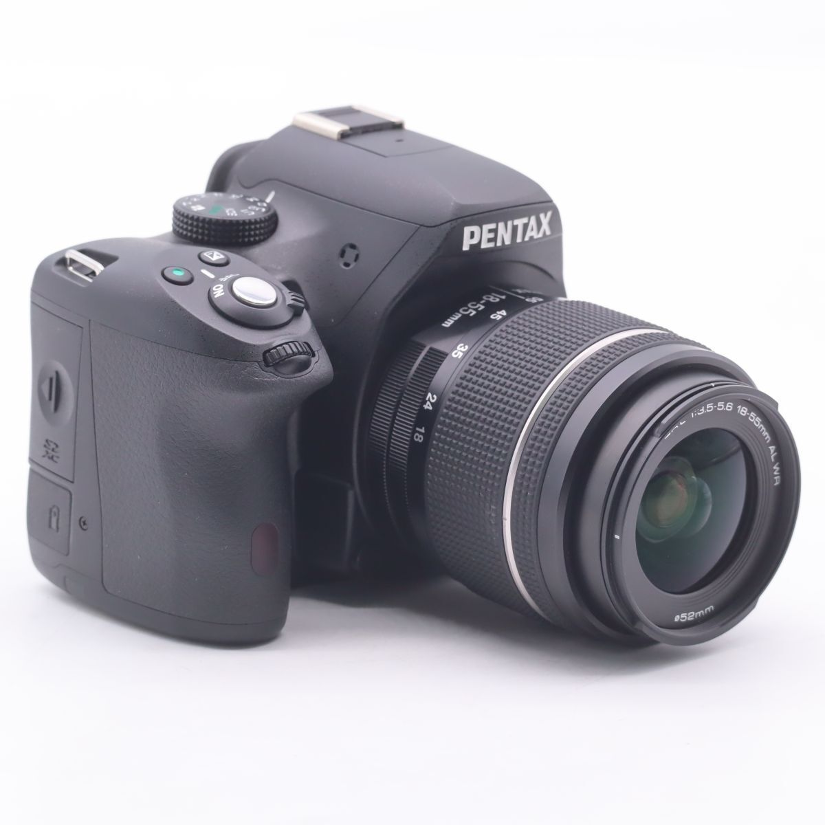 PENTAX K-50 ブラック レンズキット DAL18-55mm WR #441 ペンタックス  