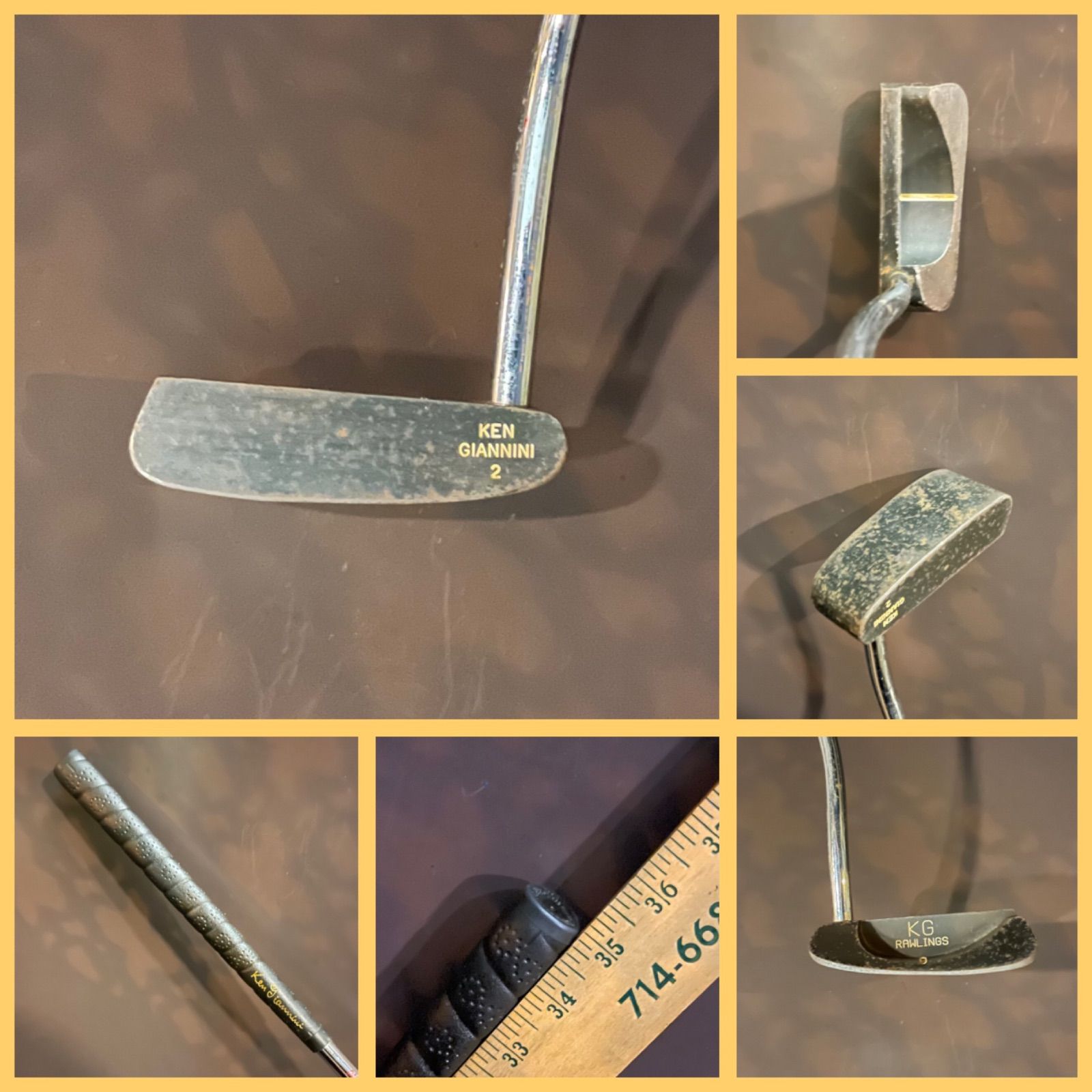 希少 KG(RAWLINGS) パター 送料込み☆H3新☆巨匠ケンジアニーニの