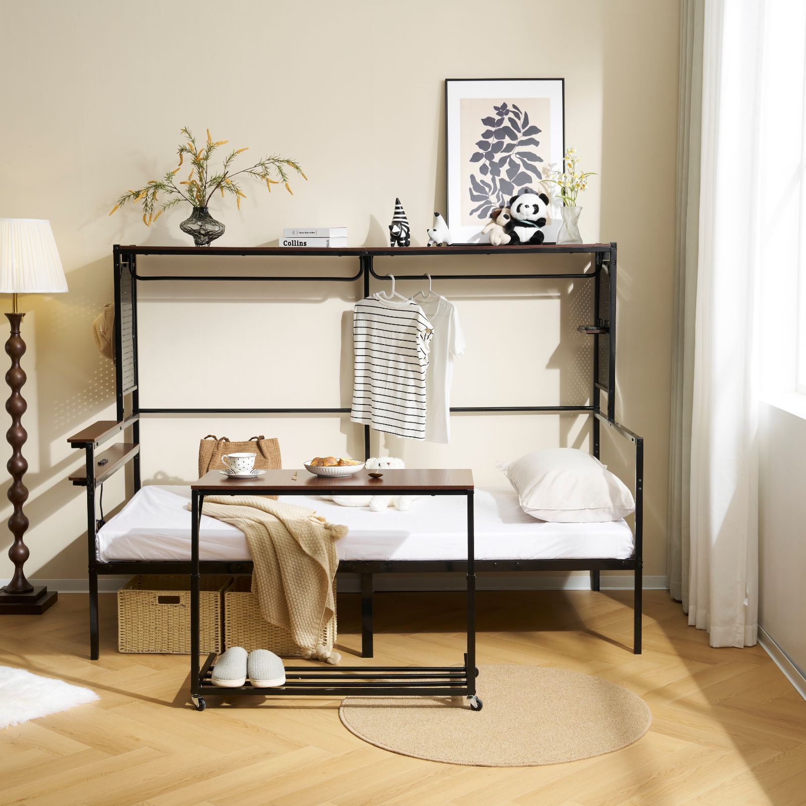 限定価格☆送料無料】NANAMIロフトベッド システムベッド シングル