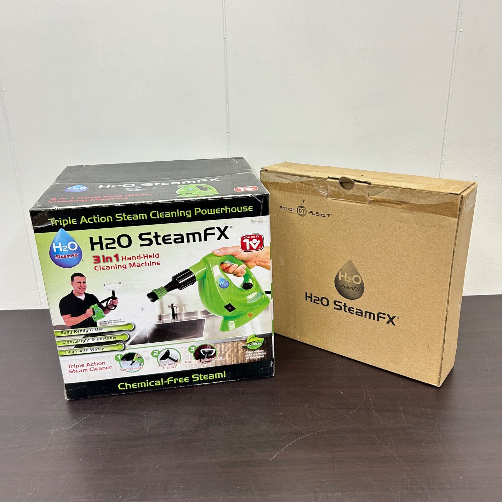 新品・未使用】H2O SteamFX 3in1 ハンドヘルドクリーニングマシン 高温 