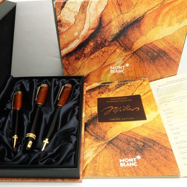 MONTBLANC 作家シリーズ フリードリッヒ・シラー 28709 万年筆