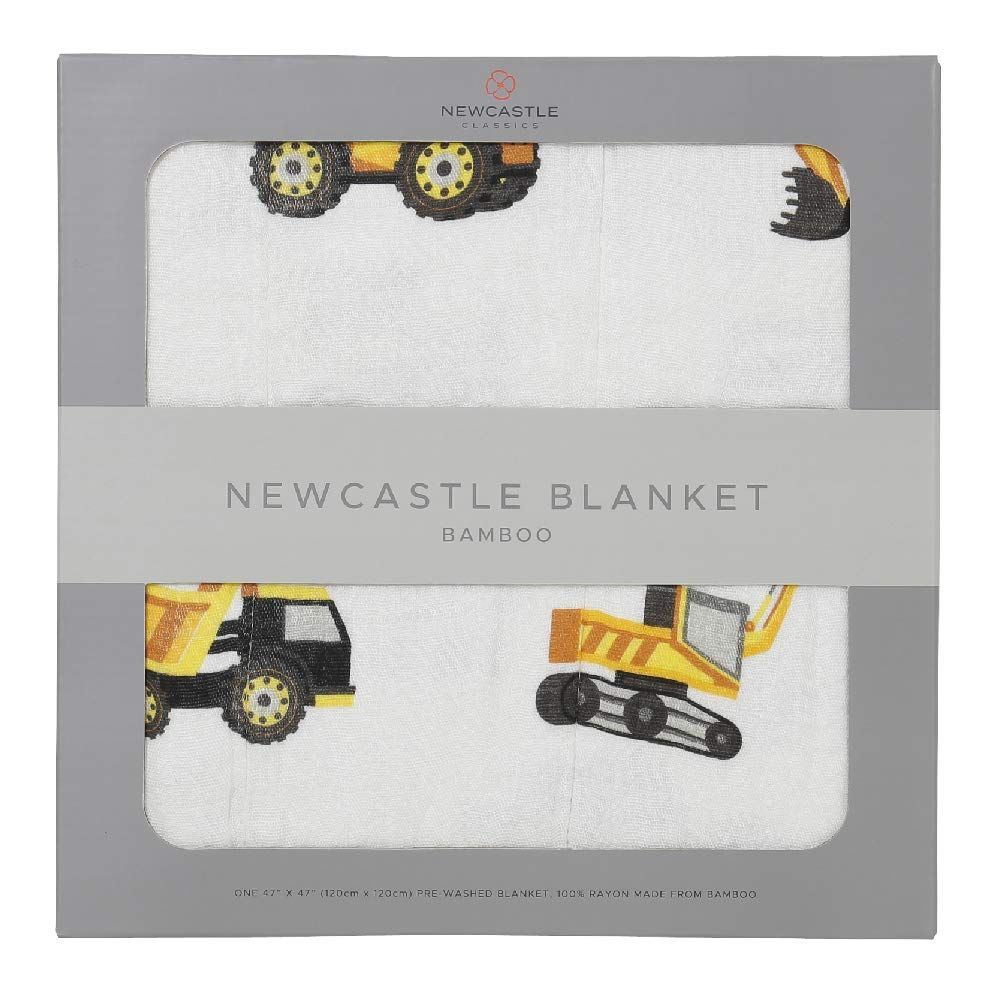 数量 Digger Yellow おねんね 120x120cm 冷房対策 バンブーモスリン 日本正規品 日よけ ブランケット NC-BB3001 Classics ニューキャッスルクラシックス Newcastle