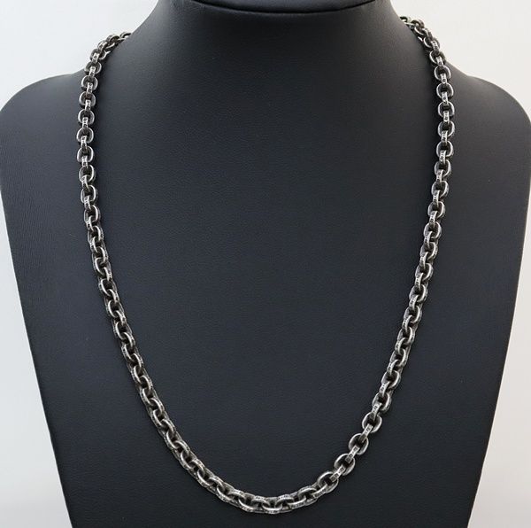 銀座店 クロムハーツ ペーパーチェーン ネックレス 20インチ 88694