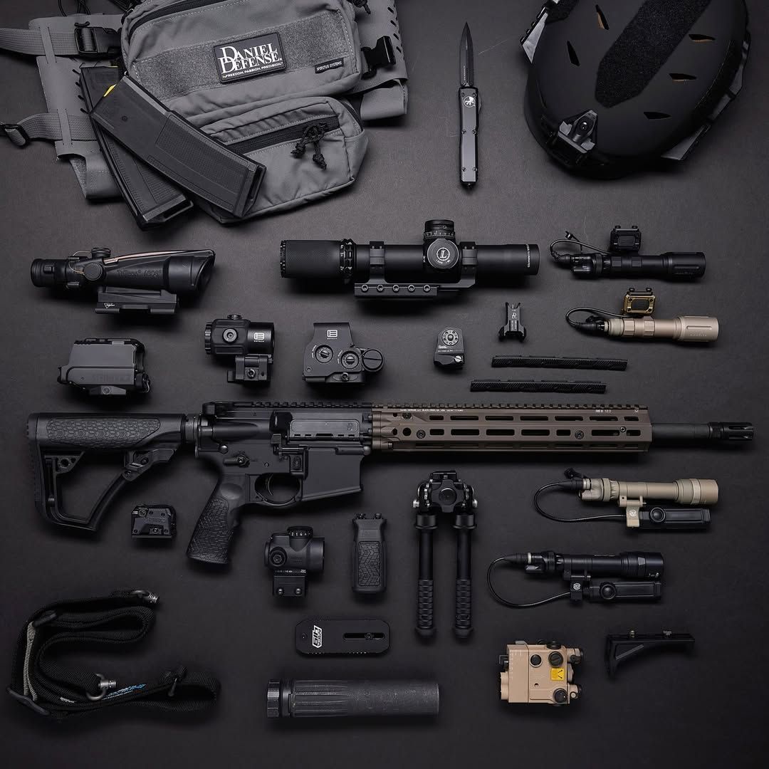 DANIEL DEFENSEタイプ MK18 RISIII Rail Interface System3 M