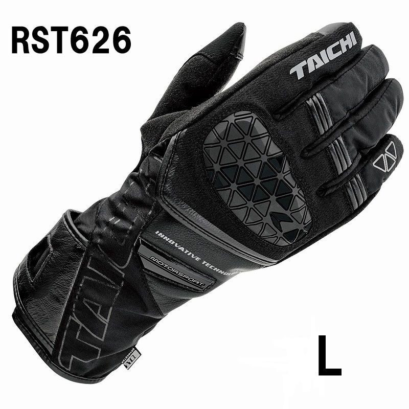 RSタイチ RST626 ソニック ウインターグローブ BLACK Lサイズ