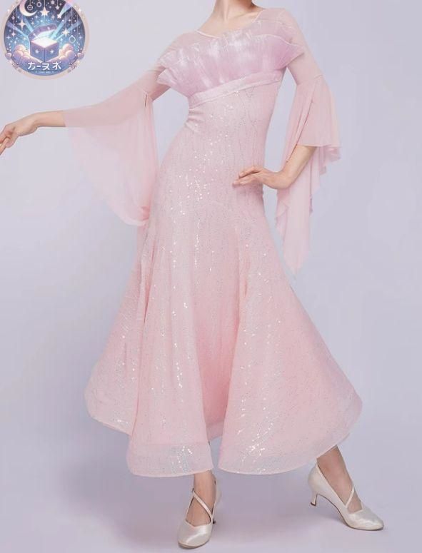 連携のある ♥ 社交ダンス ドレス モダンドレス ラメ パーティー オーダーメイド 最大90％オフ。