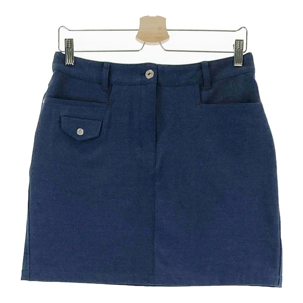 マンシングウェア ゴルフ スカート ネイビー サイズ11 サイズ：11 MUNSING WEAR マンシングウェア インナー付 ストレッチ