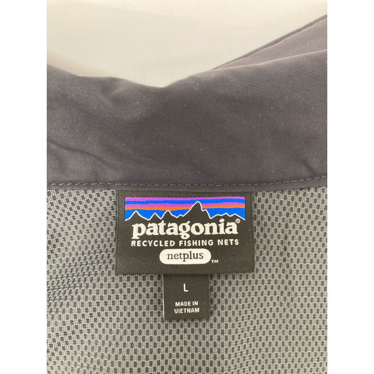 patagonia パタゴニア ﾁｬｺｰﾙｸﾞﾚｰ Baggies Jacket L