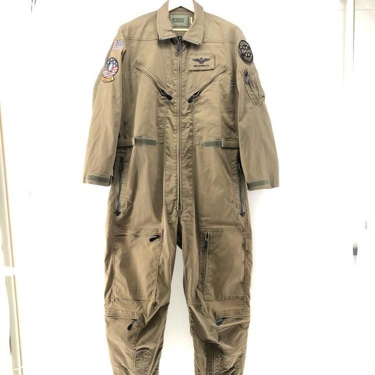 AVIREX CWU-27-P JUMP SUIT TOPGUN カーキ M 6106111 24