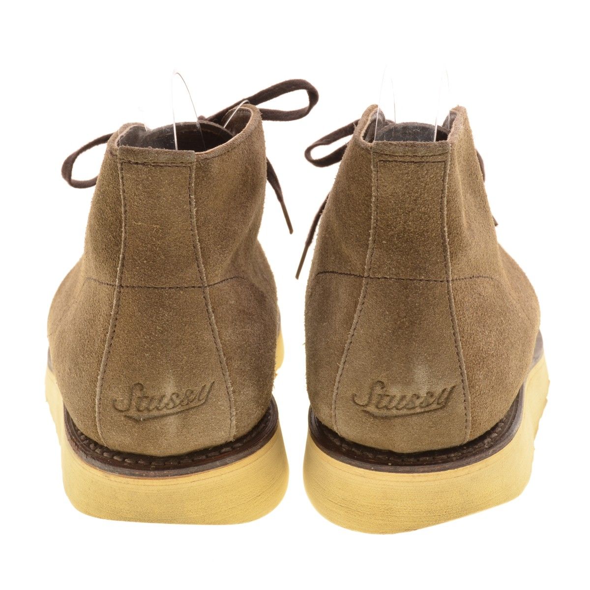 STUSSY】ST-001 スウェードチャッカブーツ チャッカブーツ 0 St CHUKKA