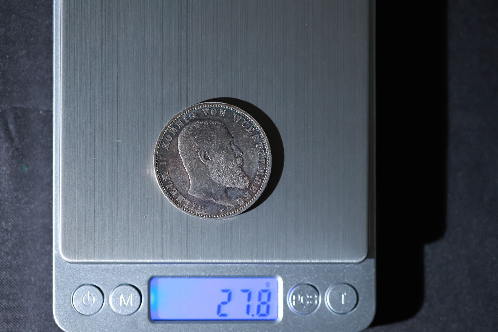 アンティークコイン 1913年 ドイツ ビュルテンベルク ヴィルヘルム2世