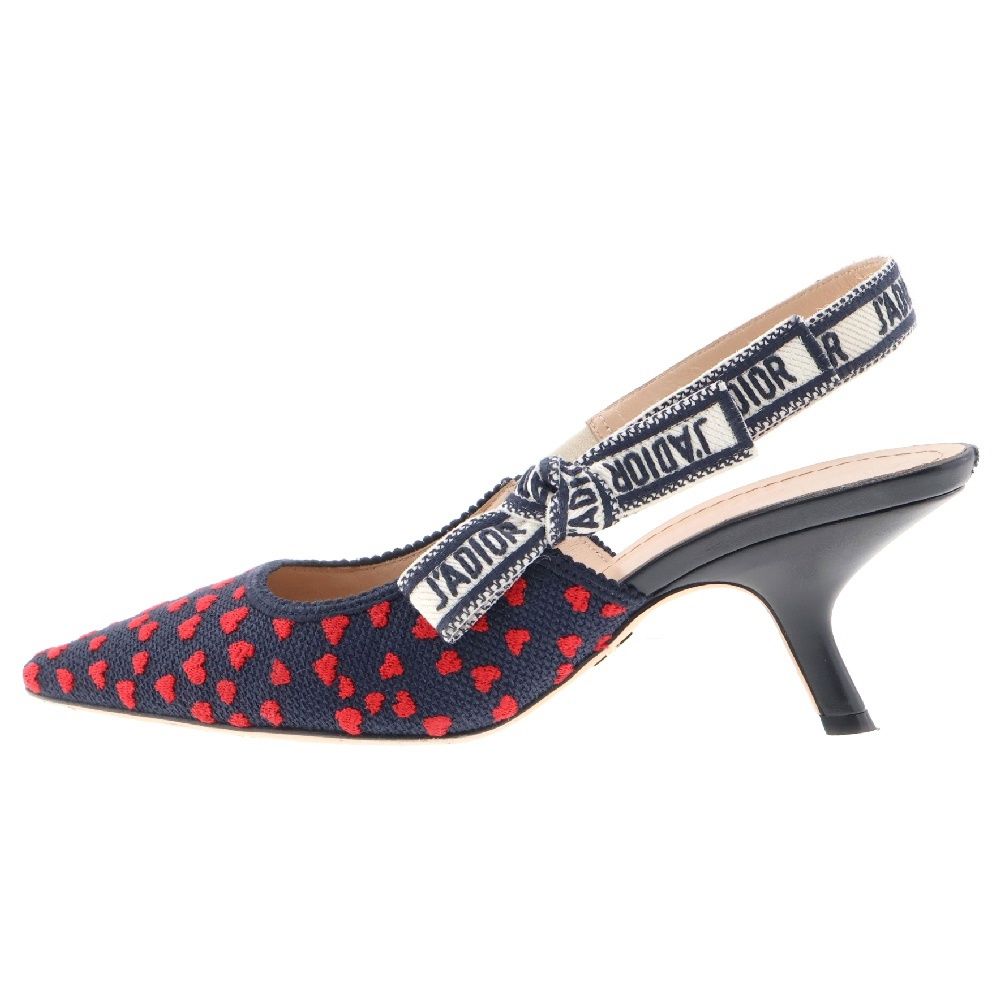 Christian Dior (クリスチャンディオール) ロゴストラップ ヒール  