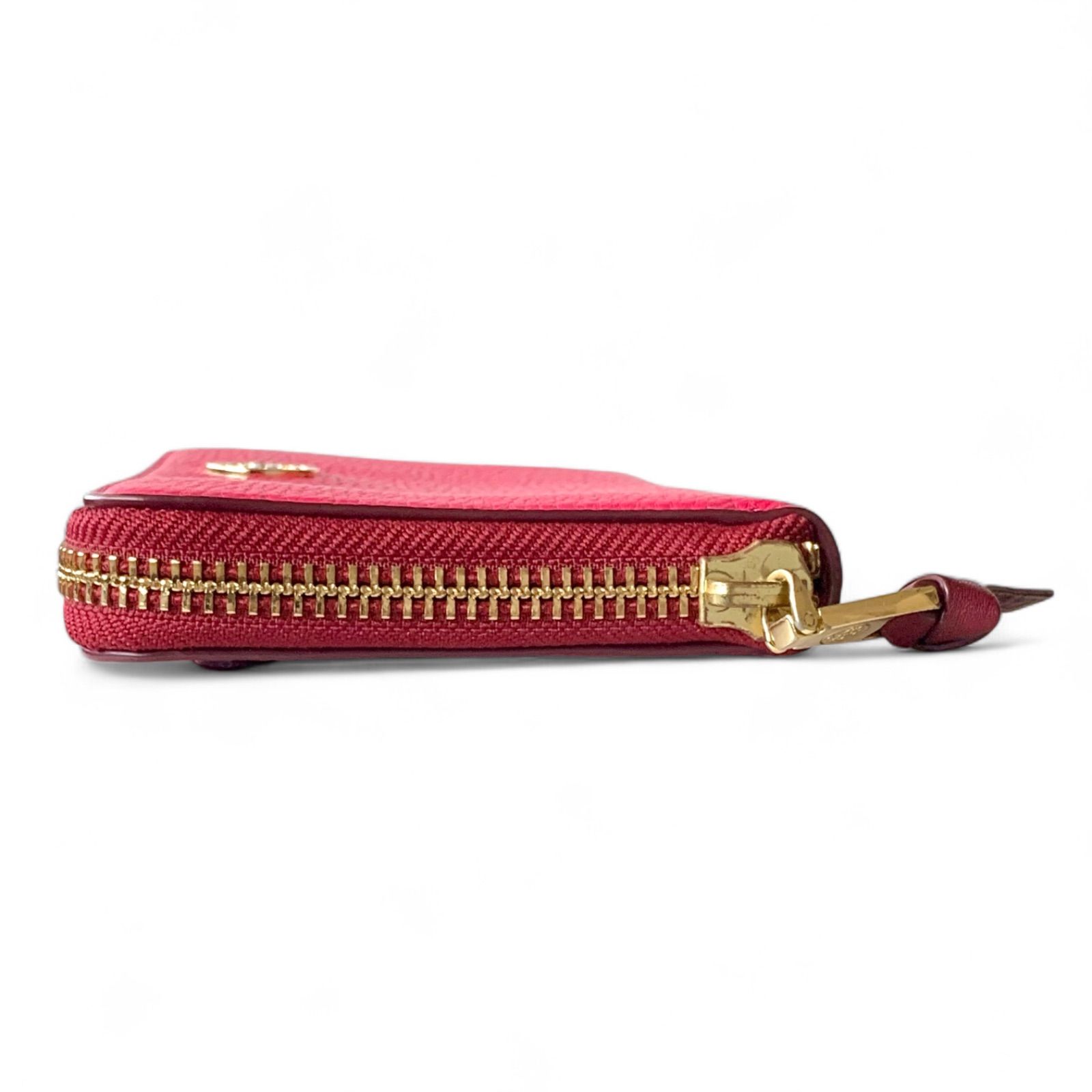 美品】Tory Burch トリーバーチ グレインドレザー シボ革 ロング