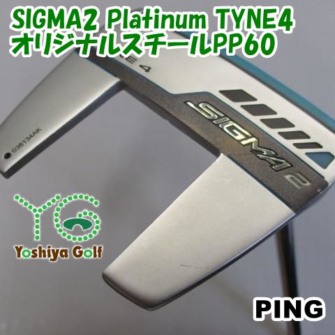 パター ピン SIGMA2 Platinum TYNE4|オリジナルスチールPP60||3 128154