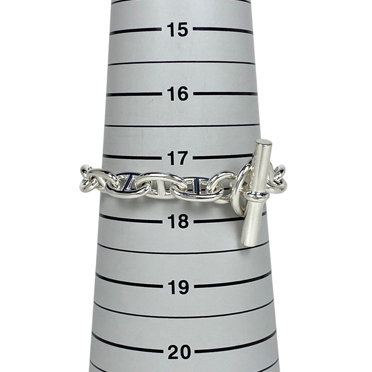 筆記体エルメス シェーヌダンクル pm 19コマ 70-80s HERMES - エルメス