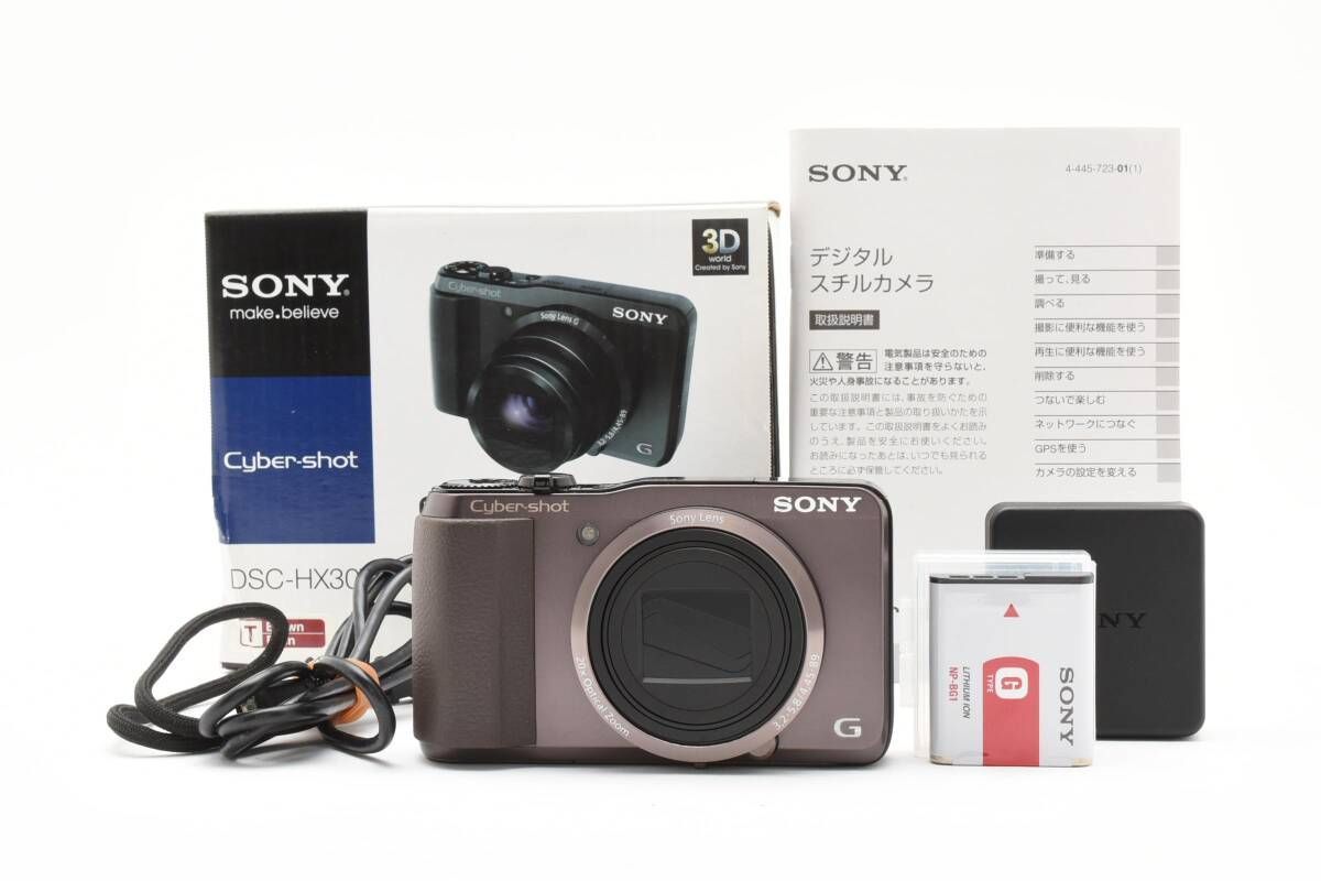 ☆美品☆ ソニー SONY Cyber-shot DSC-HX30V ブラウン 元箱付属