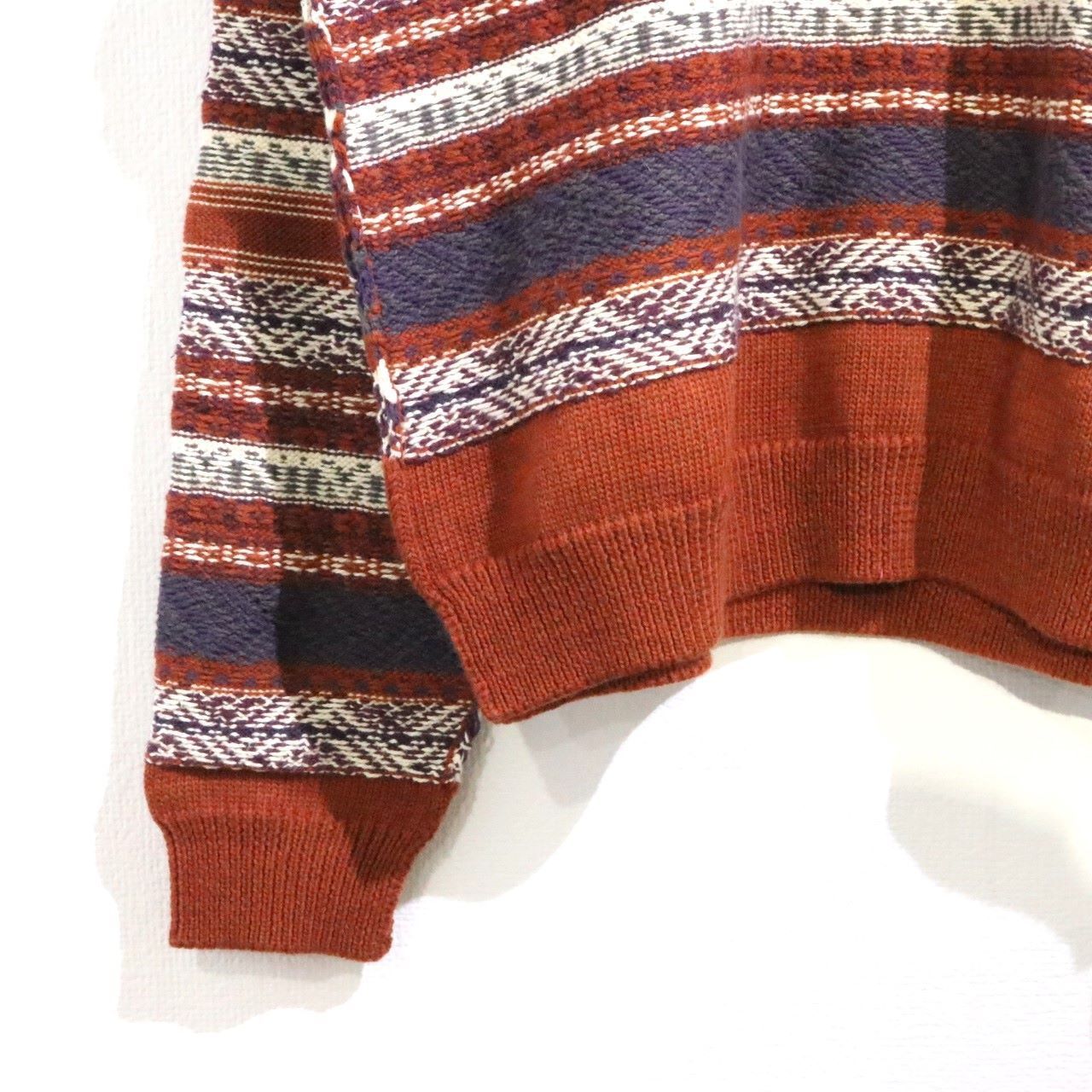 中古A】NICENESS ナイスネス M メンズ ニット セーター JEFFREY