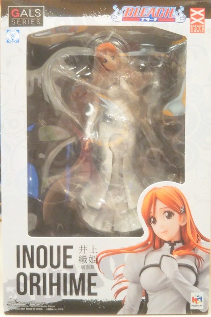 ブリーチ メガハウス 井上織姫 フィギュア 開封済 Amazon.co.jp: GALSシリーズ BLEACH 井上織姫 破面篇 完成品