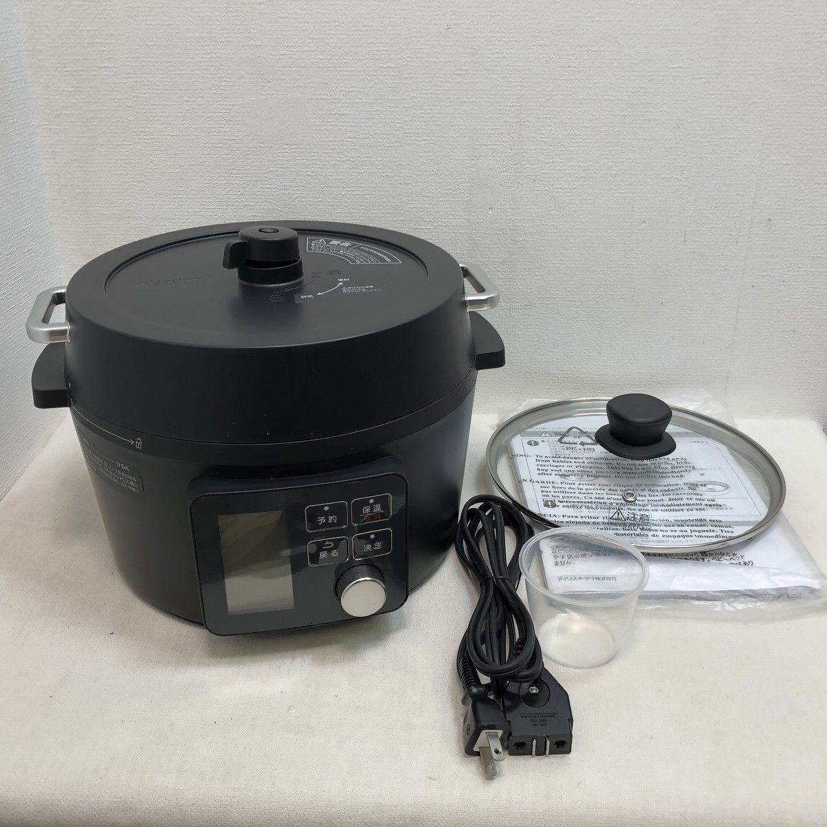 生活家電 IRIS OHYAMA アイリスオーヤマ電気圧力鍋 4.0L PMPC-MA4-B 