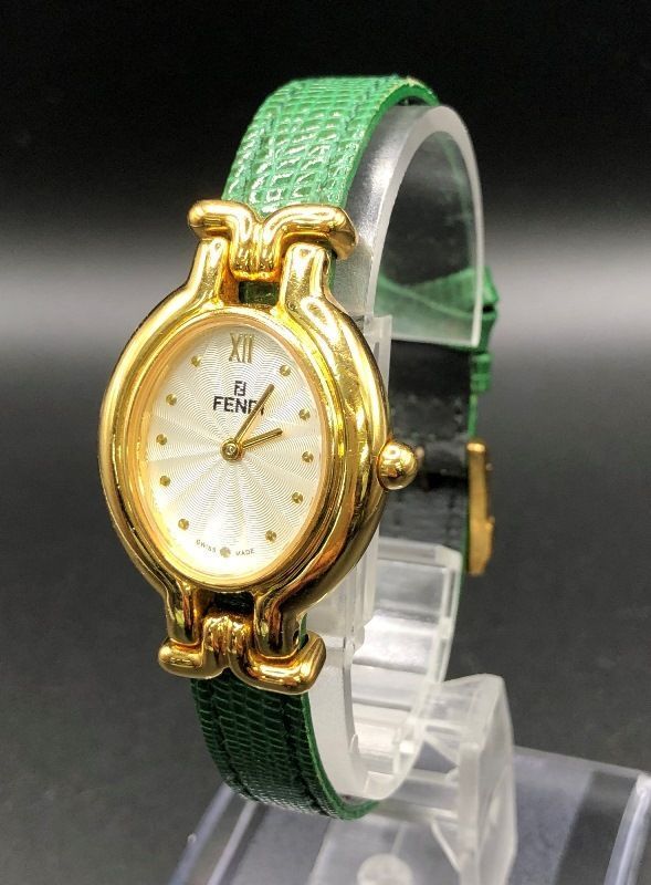 FENDI フェンディ 640L 腕時計 ベルト交換 5色付き ゴールド