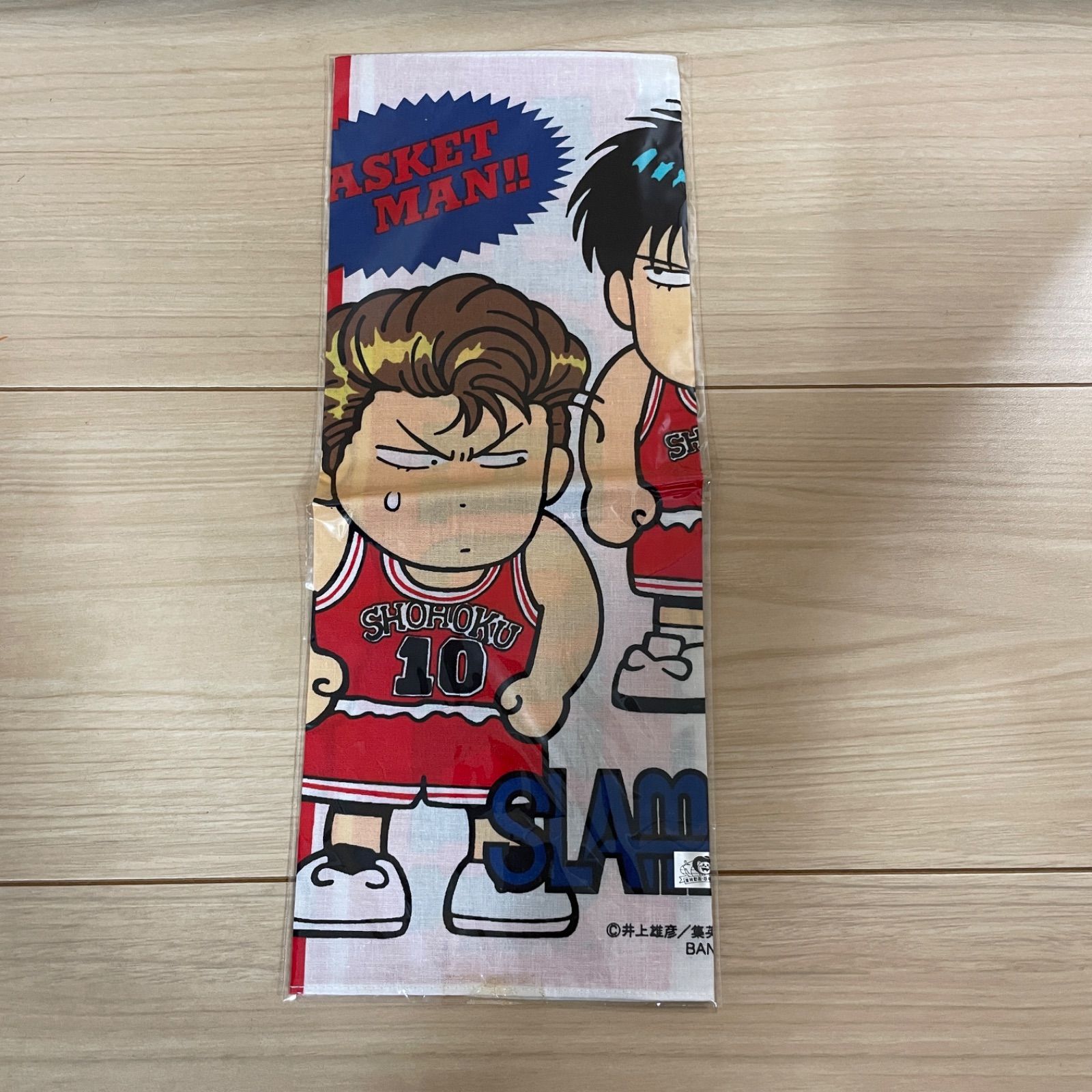 ー品販売  希少】当時物未開封品 スラムダンク タオル ハンカチ SLAMDUNK タオル・ハンカチ