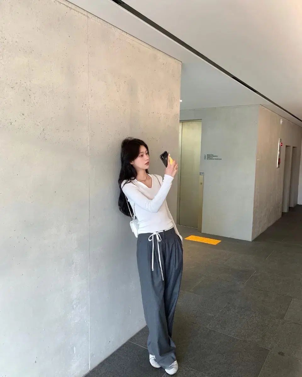 Le Plein 新しいプレミアム グレー ロング スラックス s WWW_NOITHATQUANGTHANH_NET