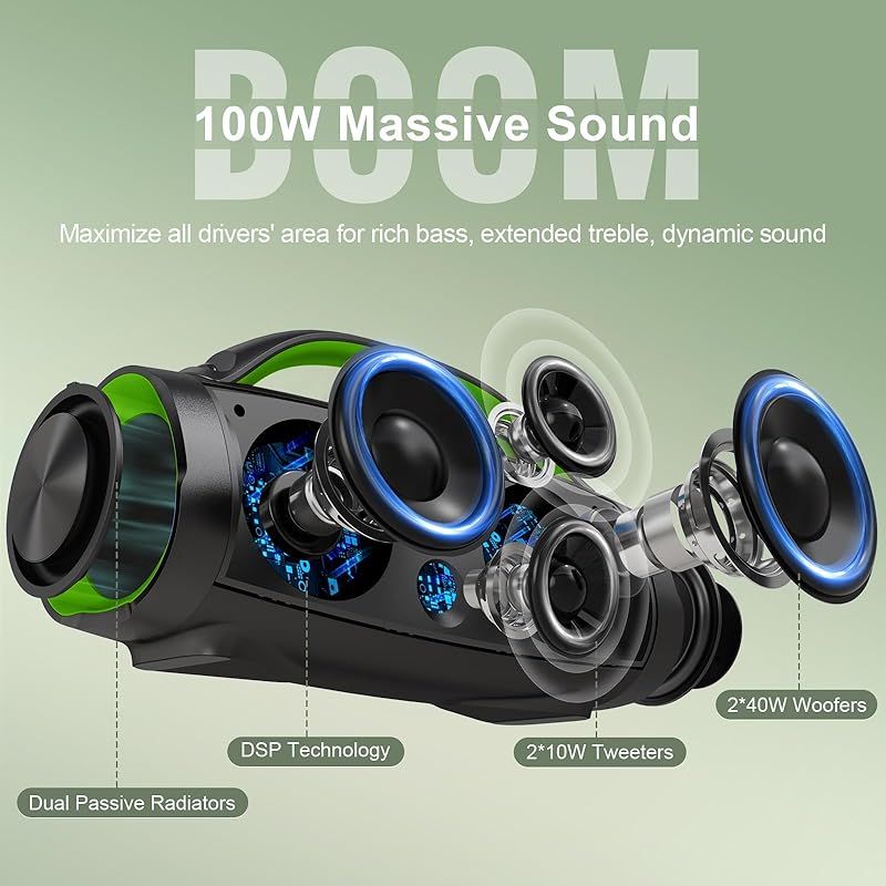 DOSS Extreme Boom Pro 100W Bluetooth