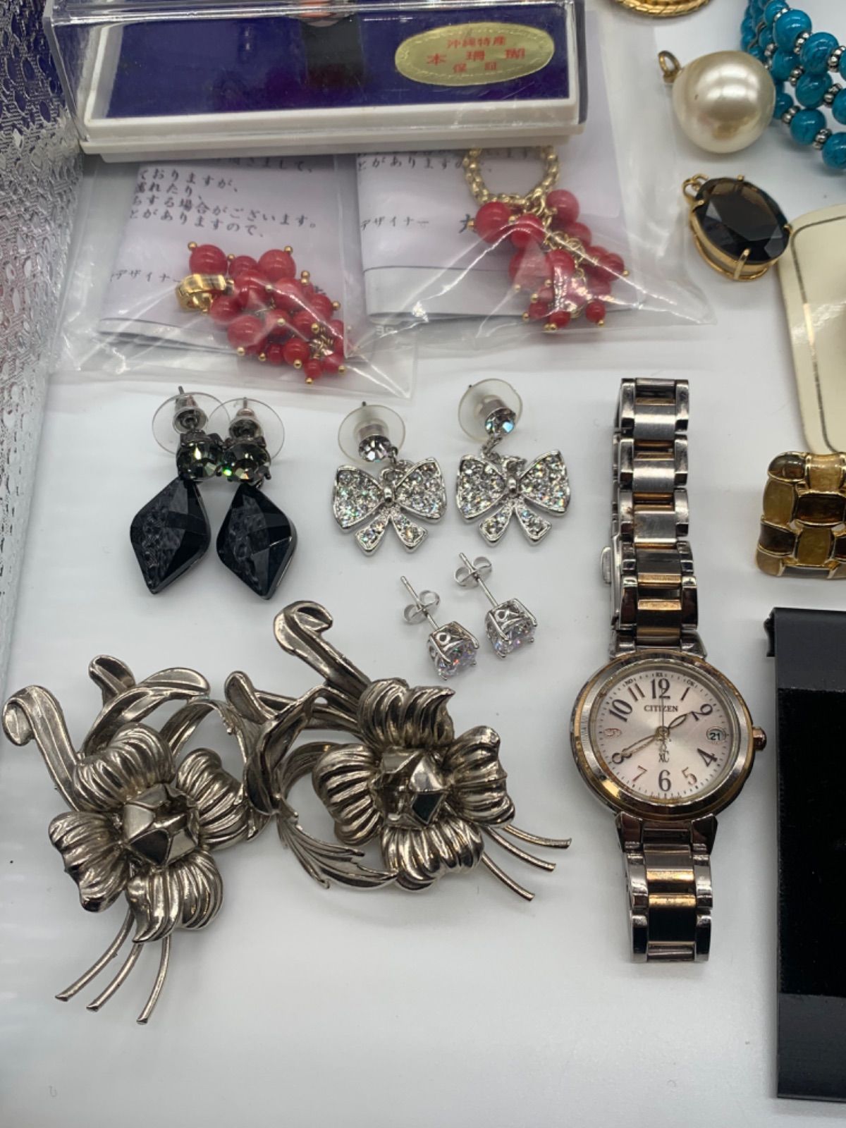 遺品整理 生前整理 アクセサリー まとめ売り ネックレス リング
