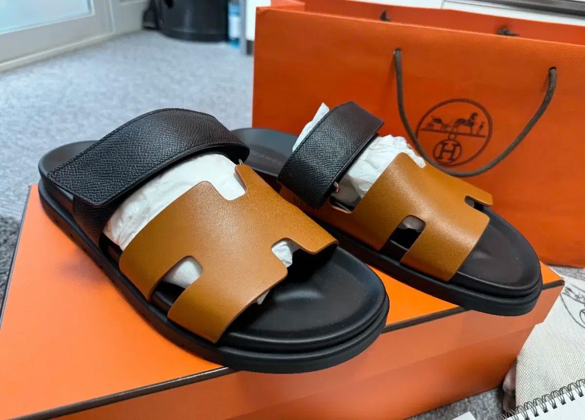 エルメス サンダル 41 ナチュラル 25 シプレ サンダル 《シプレ