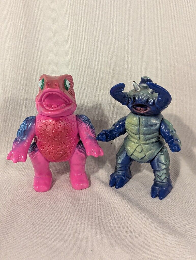 マーミット 世紀の大怪獣 ビニパラベビー 初代 ゴジラ クリアブラック