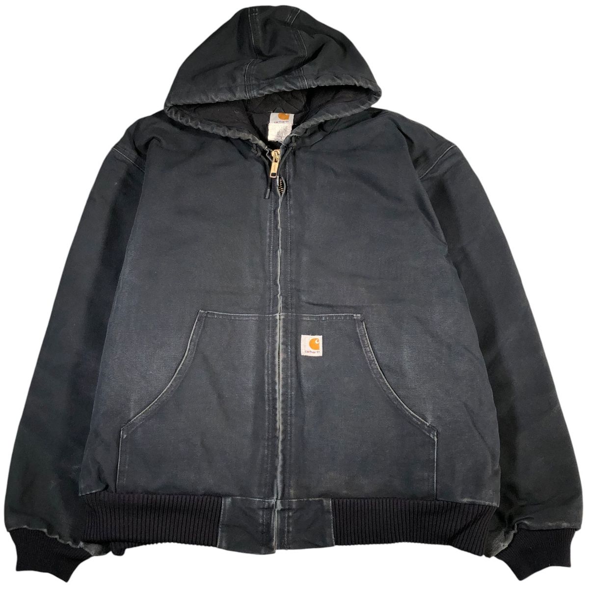 美品Carhartt カーハート パーカー ダックアクティブ ジャケットUSA製 古着 カーハート Carhartt アクティブジャケット ダック