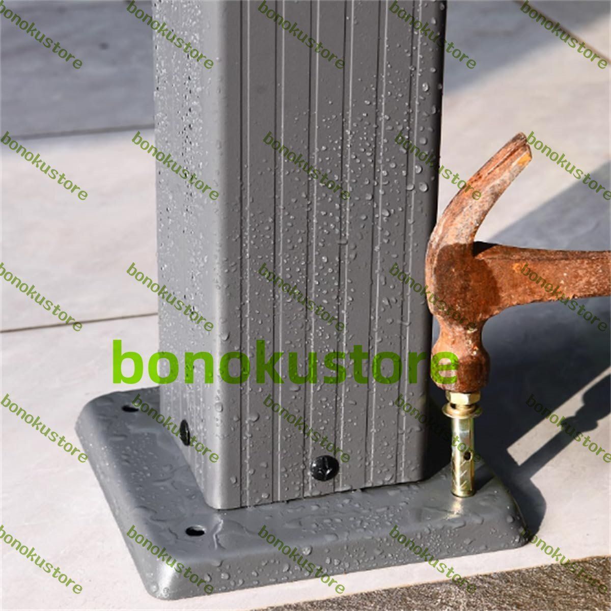 屋外格納式パーゴラ アルミフレームパティオパビリオン 屋外ポリカーボネートガゼボ アルミパーゴラパティオ デッキ ポーチ 庭 3x3m STEELWINDOWSANDDOORS_COM