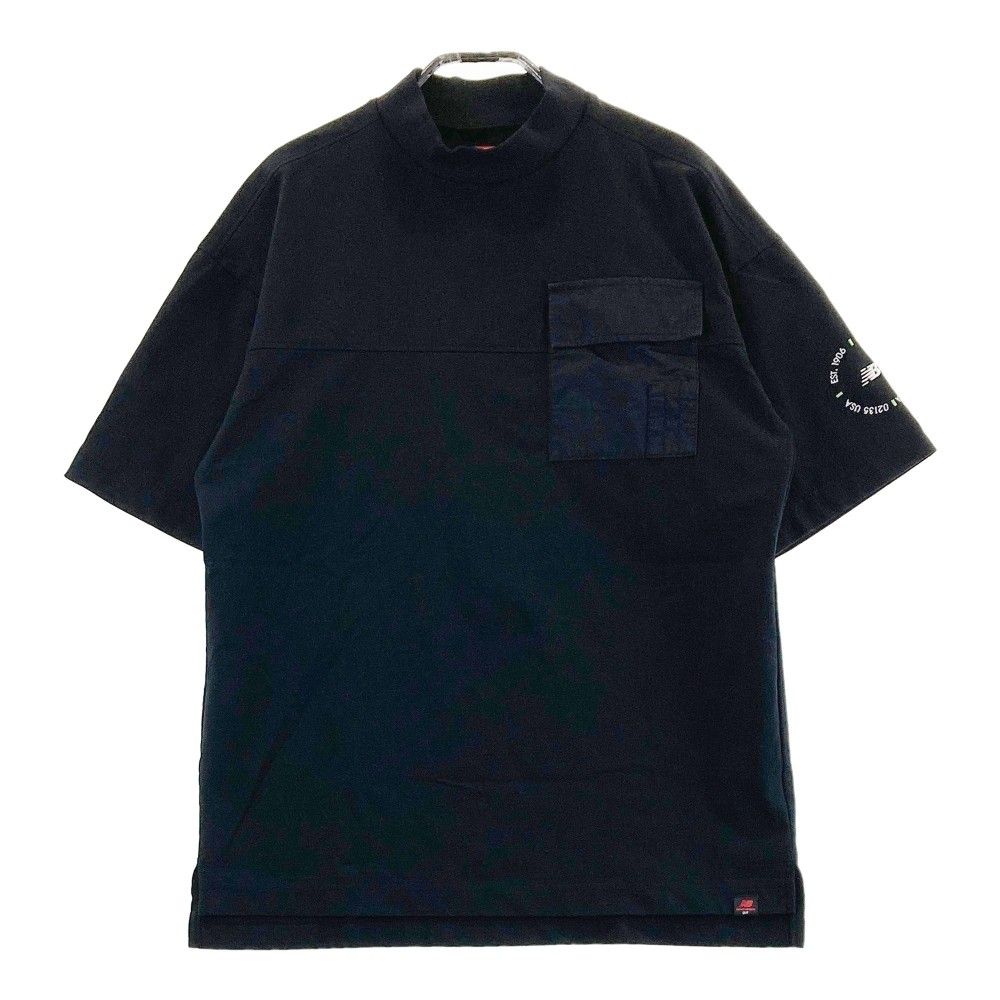 サイズ：4 NEW BALANCE GOLF ニューバランス 2023年モデル 半袖Tシャツ  ブラック系 [240101321105]# ゴルフウェア メンズ ストスト