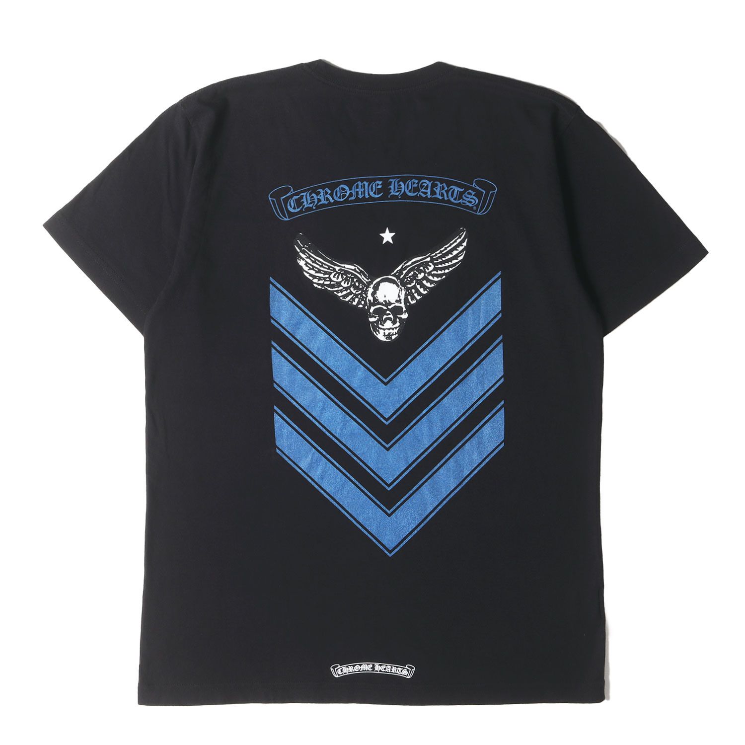 美品】CHROME HEARTS クロムハーツ Tシャツ ブラック 黒 サイズ