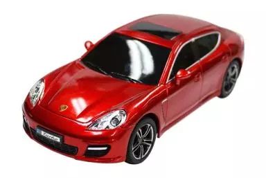 【未使用】フルファンクションラジオコントロールカー　ポルシェ パナメーラター 中古】ラジコン 1/24 ポルシェ パナメーラ (レッド) 「RCカー