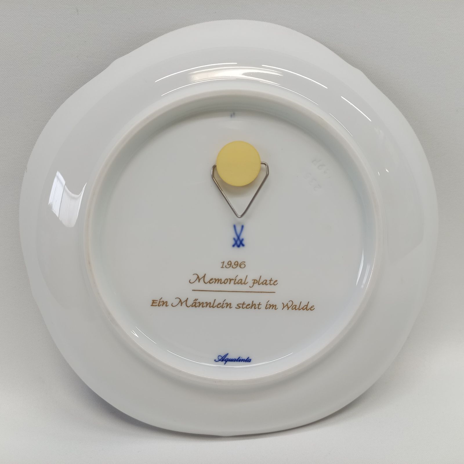 イヤープレート Meissen マイセン 1996 Memorial Plate メモリアルプレート 18cm - メルカリ